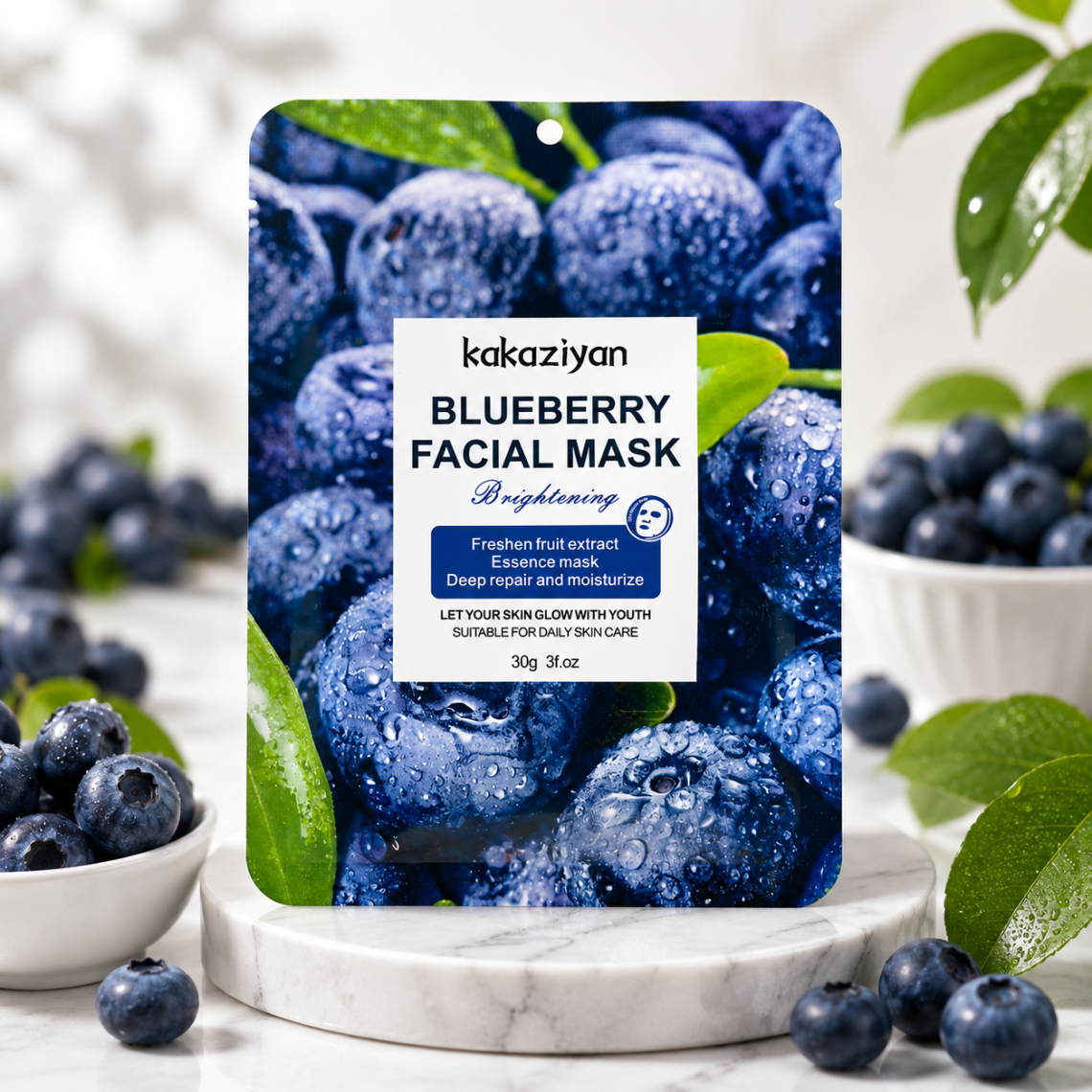 Korean Blueberry Facial Mask