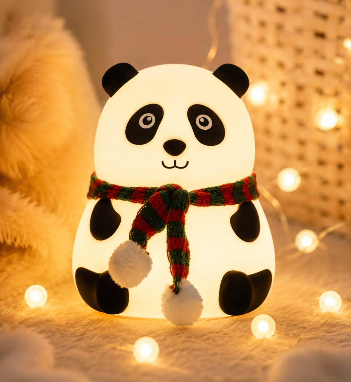 Panda LED Night Lamp for Kids